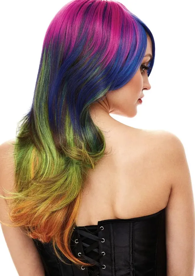 Pleasure Wigs Christina Parrucca Arcobaleno Multicolor