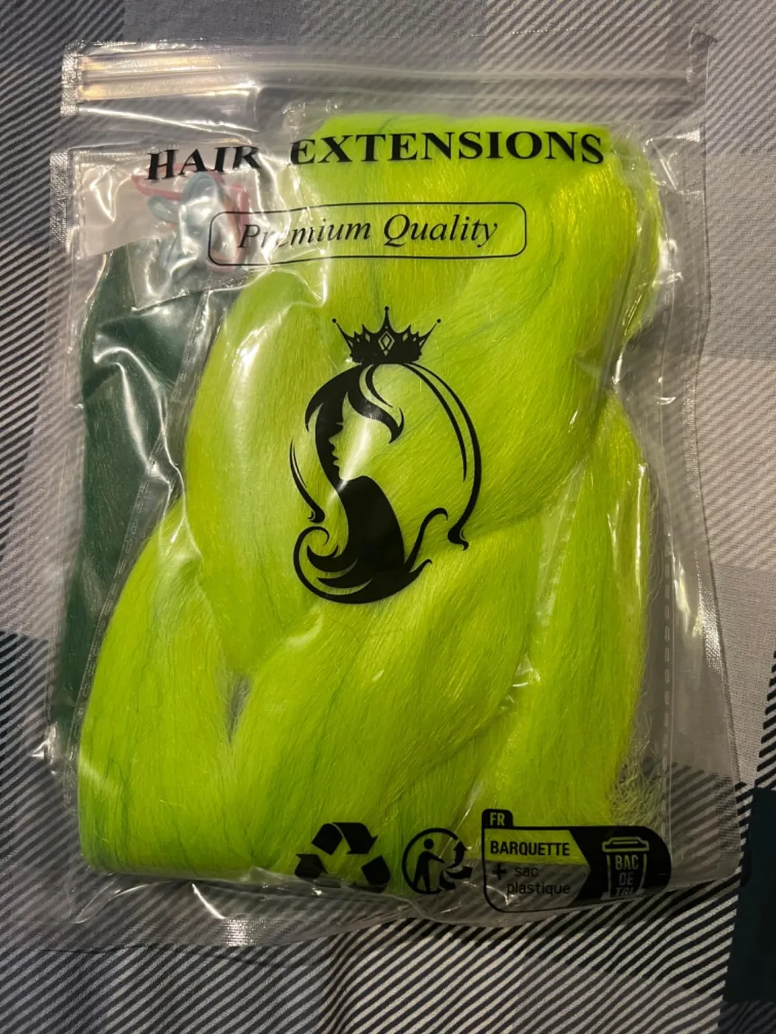 Gairyan Jumbo Braids Extension Treccine 60 cm Viola Scuro 100g Morbide