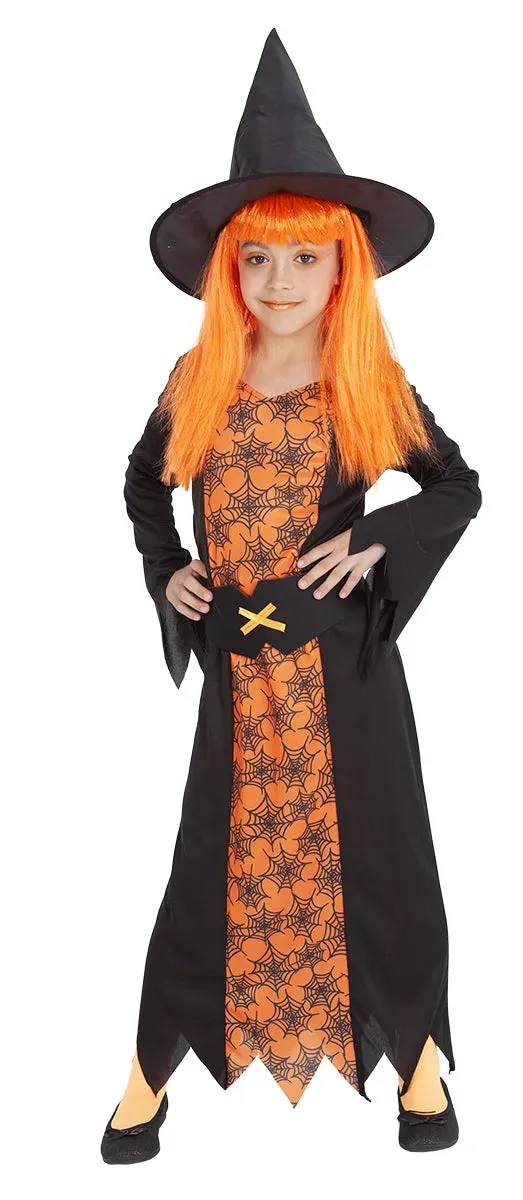 Rubies Strega Arancione costume bambina Halloween
