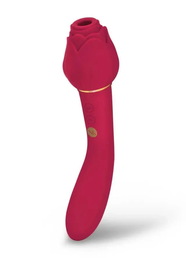 Pleasure Wigs Secret Kisses Rosegasm Twosome vibratore rosa