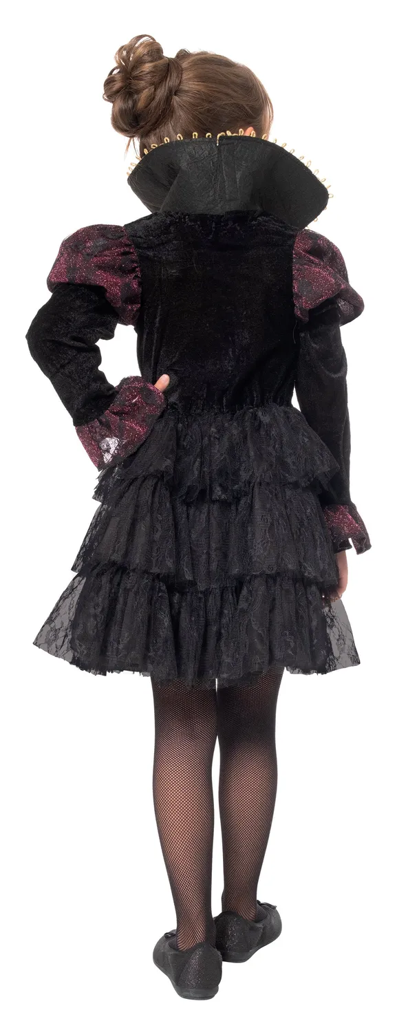 Rubies Vampira Deluxe costume bambina XS-S-M