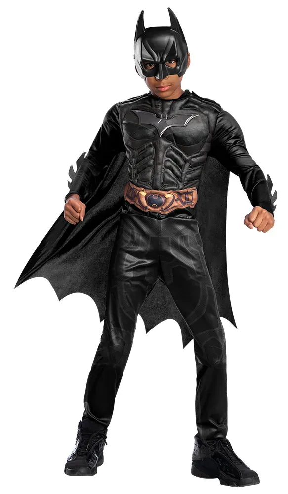 Rubies Batman Black Line Deluxe costume bambino nero