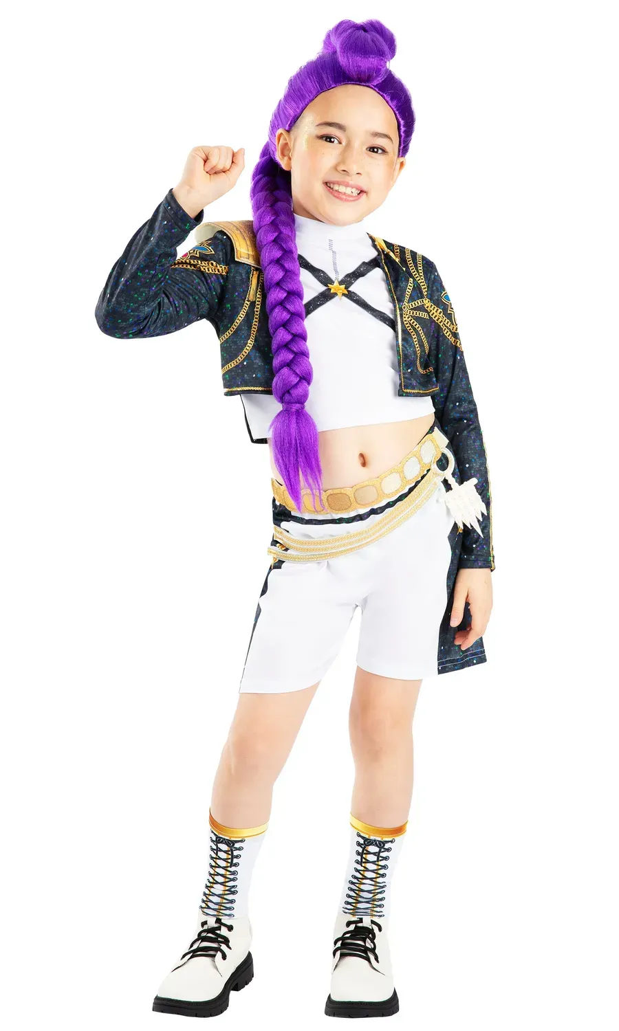 Rubies Kpop Rumi Golden Deluxe costume adulto dorato