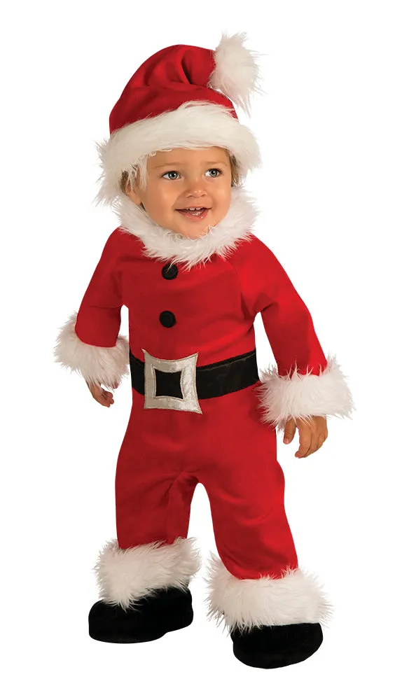 Rubies Babbo Natale Luxe costume bambini con cappello