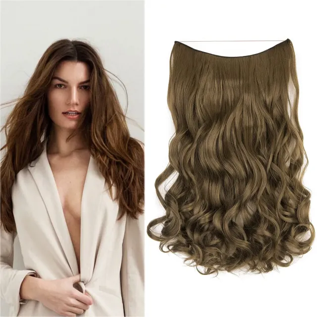 Gairyan Secret Wire extension capelli marrone dorato 45cm