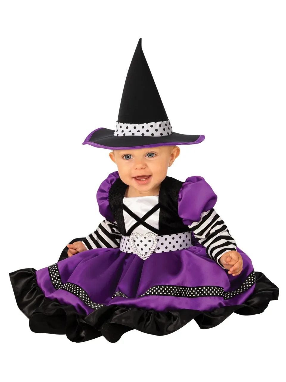 Rubies Streghetta costume bambina T viola nero