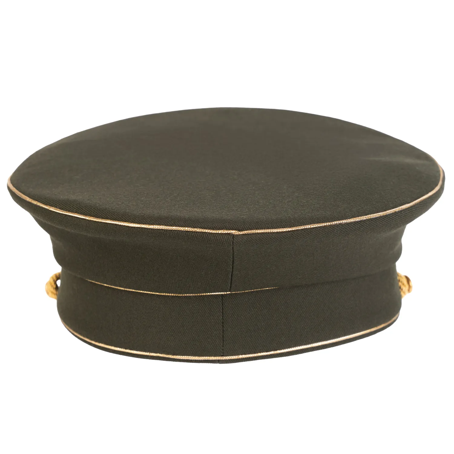 Altenburg Militare berretto verde piping oro visiera