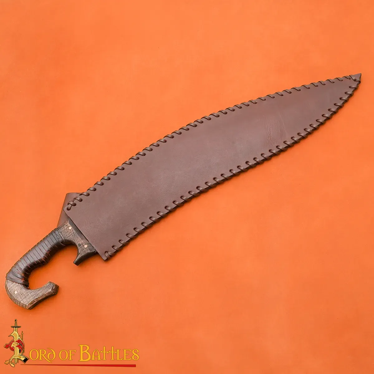 Medieworld Ancient Falcata spada acciaio EN45