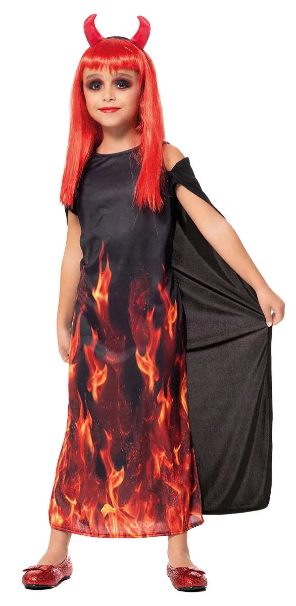 Rubies Diavolessa Fiamme costume bambina taglia S
