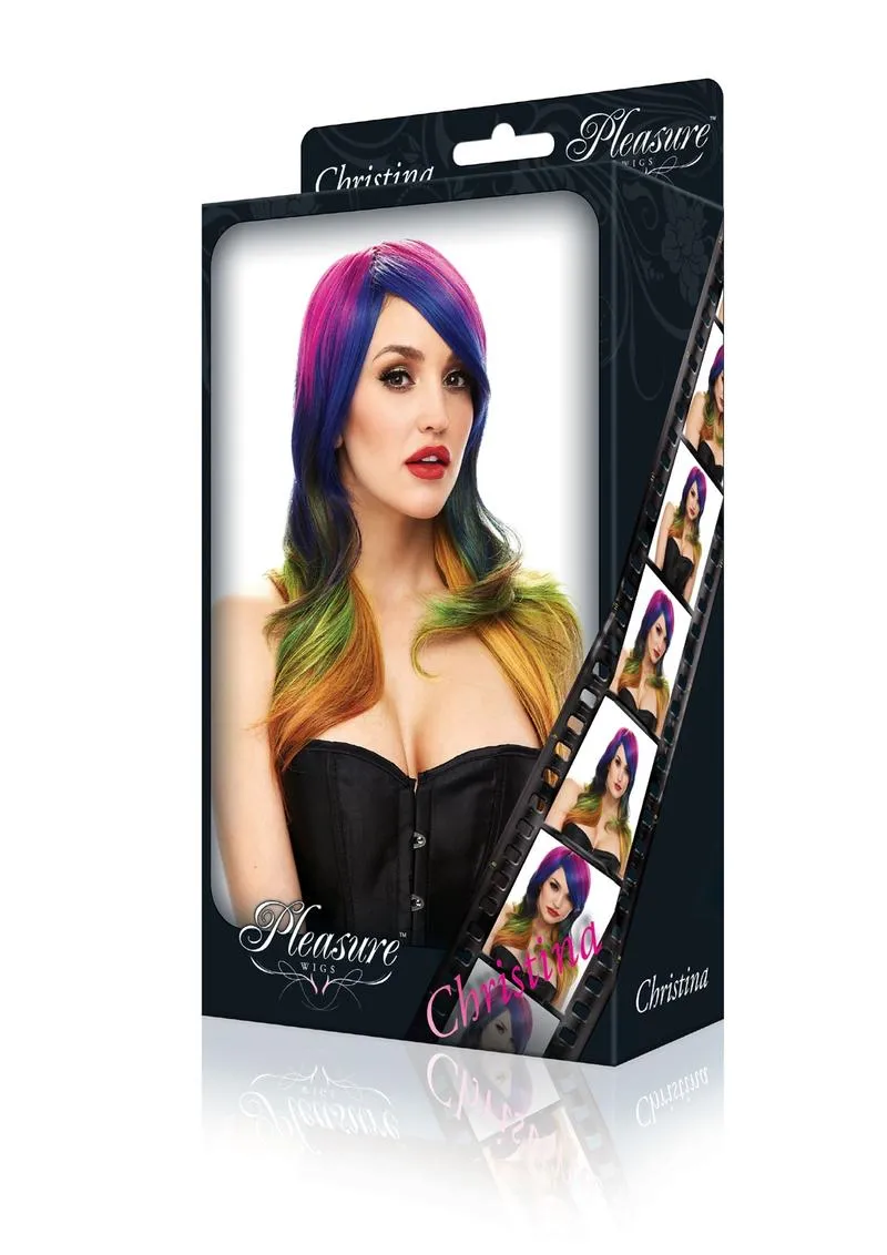 Pleasure Wigs Christina Parrucca Arcobaleno Multicolor