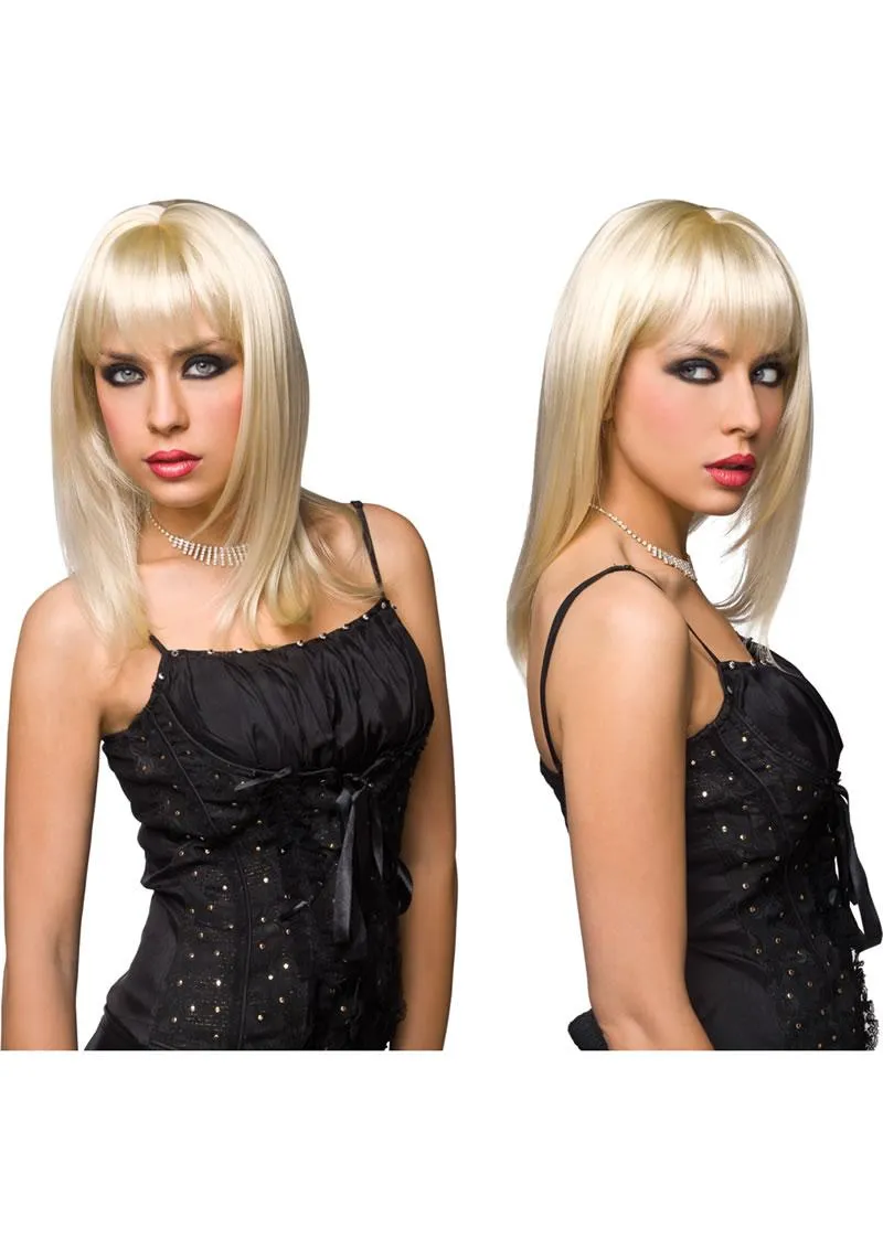 Pleasure Wigs Katie parrucca nera effetto naturale