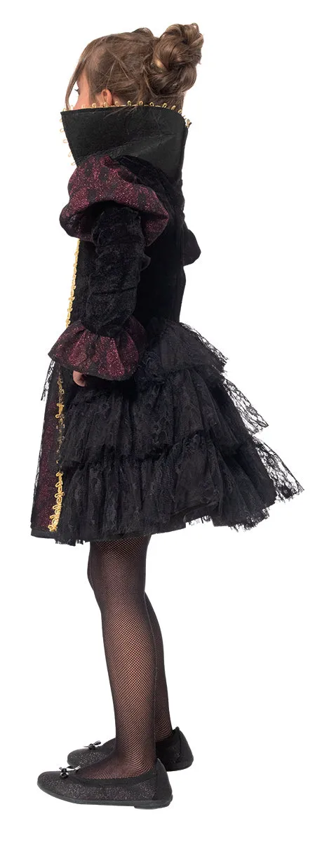 Rubies Vampira Deluxe costume bambina XS-S-M