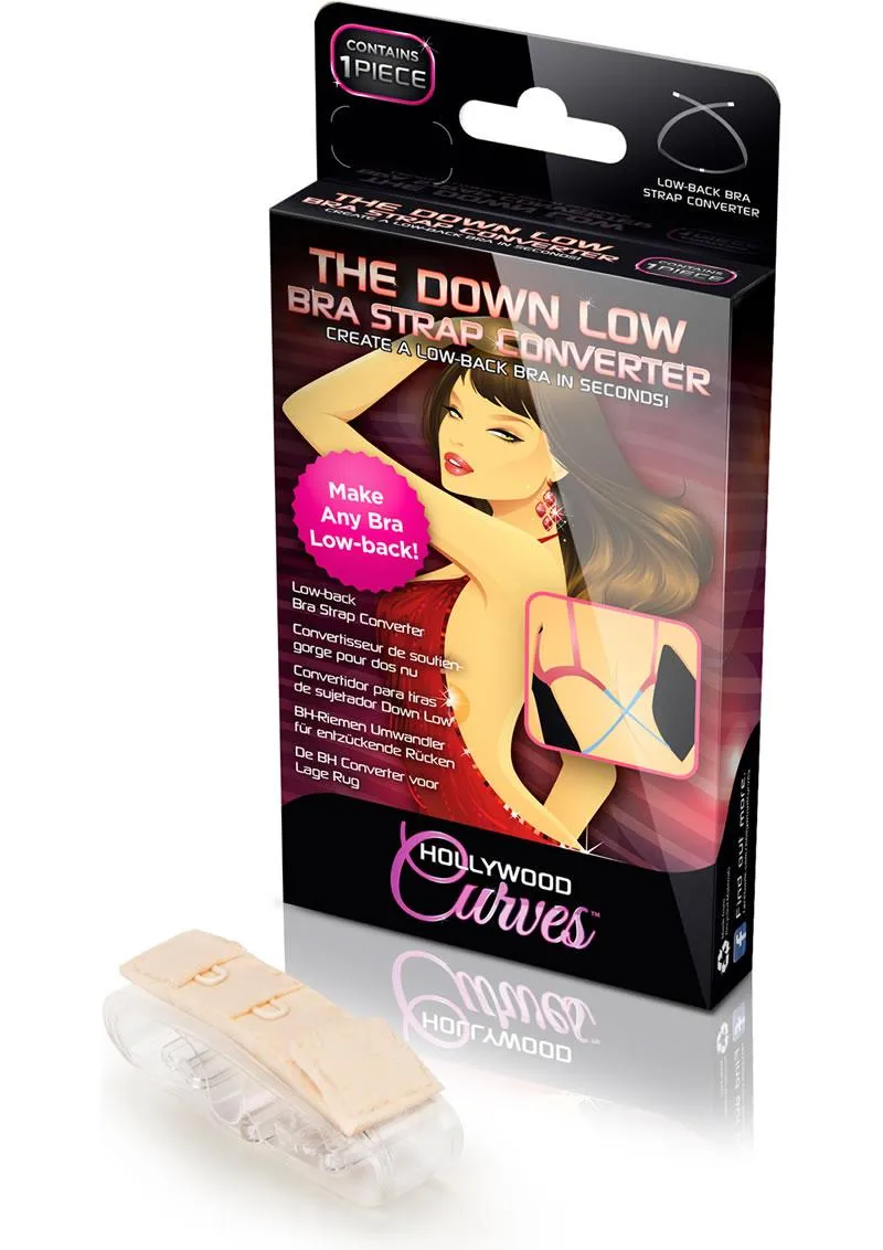 Pleasure Wigs Hollywood Curves Down Low convertitore reggiseno nero