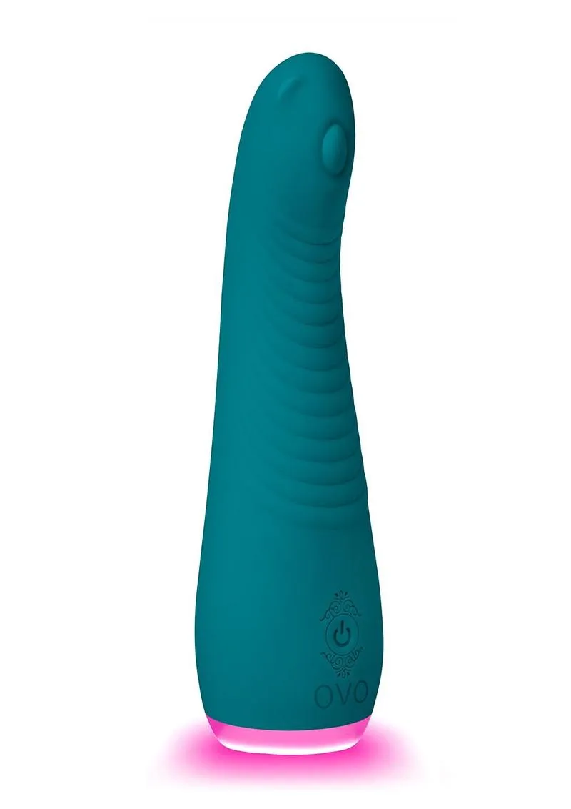OVO Phoebe vibratore punto G blu ricaricabile USB