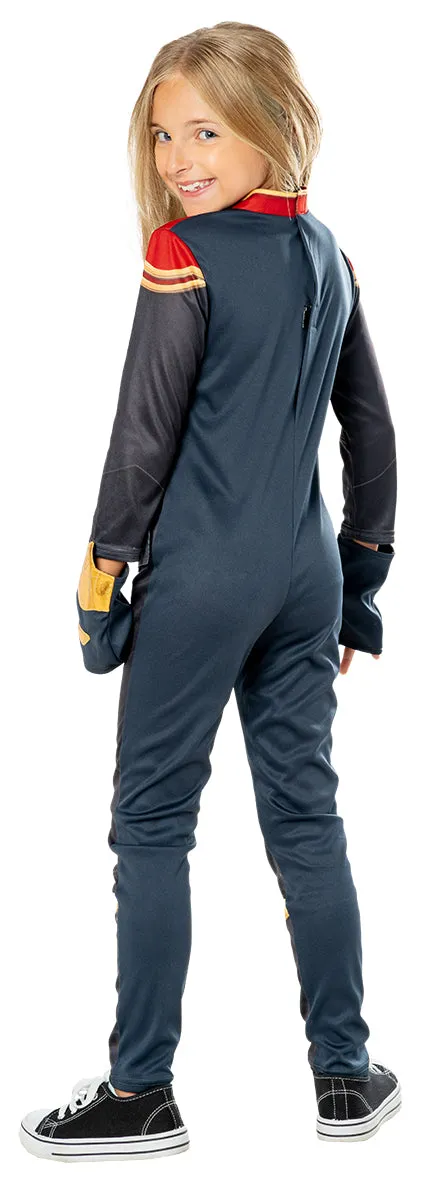 Rubies Captain Marvel Deluxe costume bambina tuta
