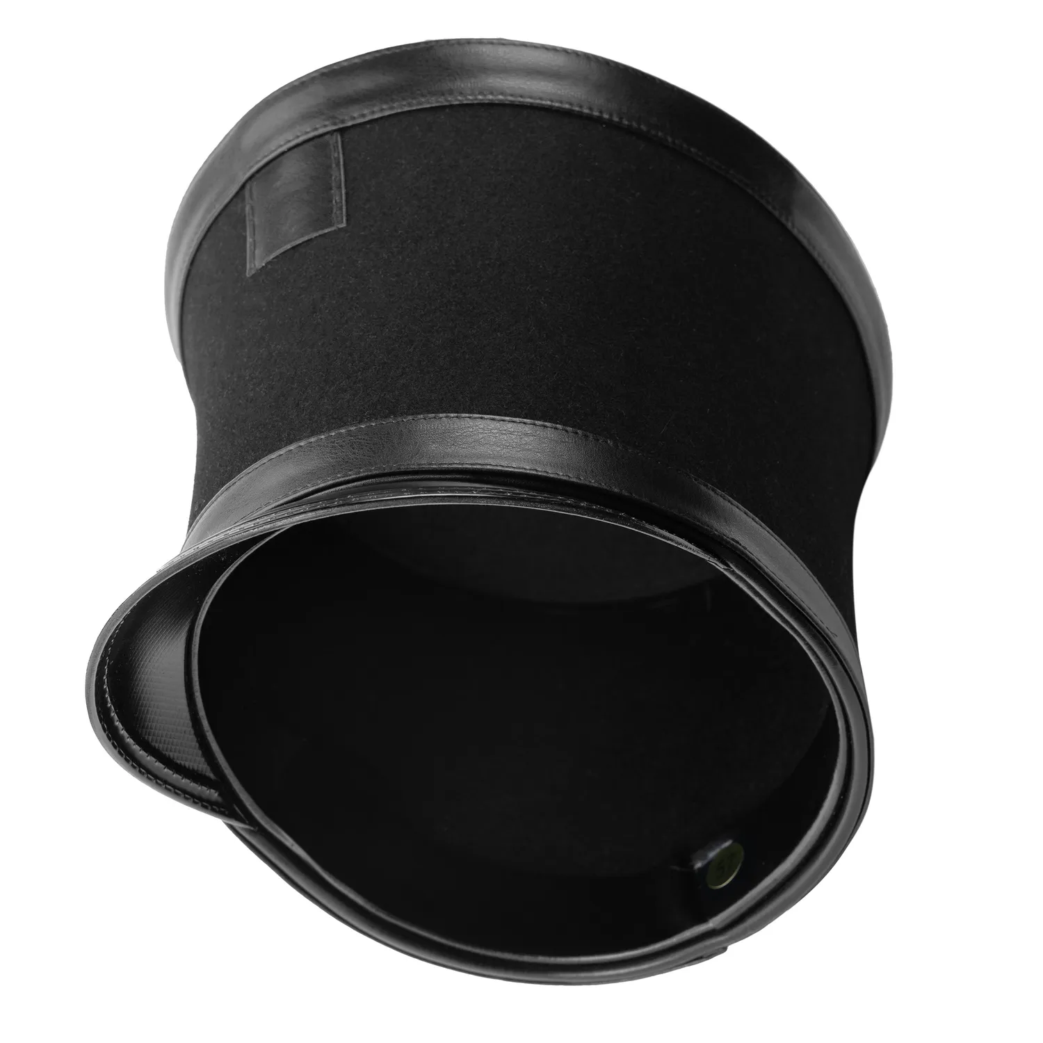 Altenburg shako nero con astuccio 17 cm