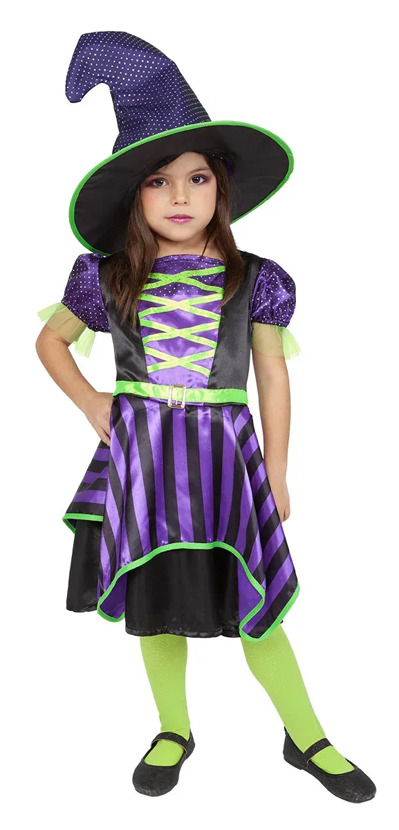 Rubies Bruji Cuqui costume bambina XS strega viola