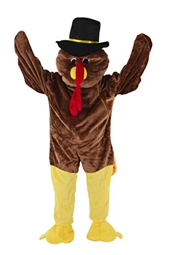 Dress Up America Costume Tacchino Adulti peluche taglia unica