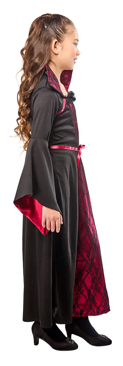 Rubies Belladonna costume vampira bambina XS nero rosso