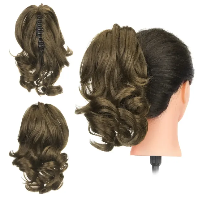 Gairyan Extension Coda 30cm Marrone Chiaro posticcia clip