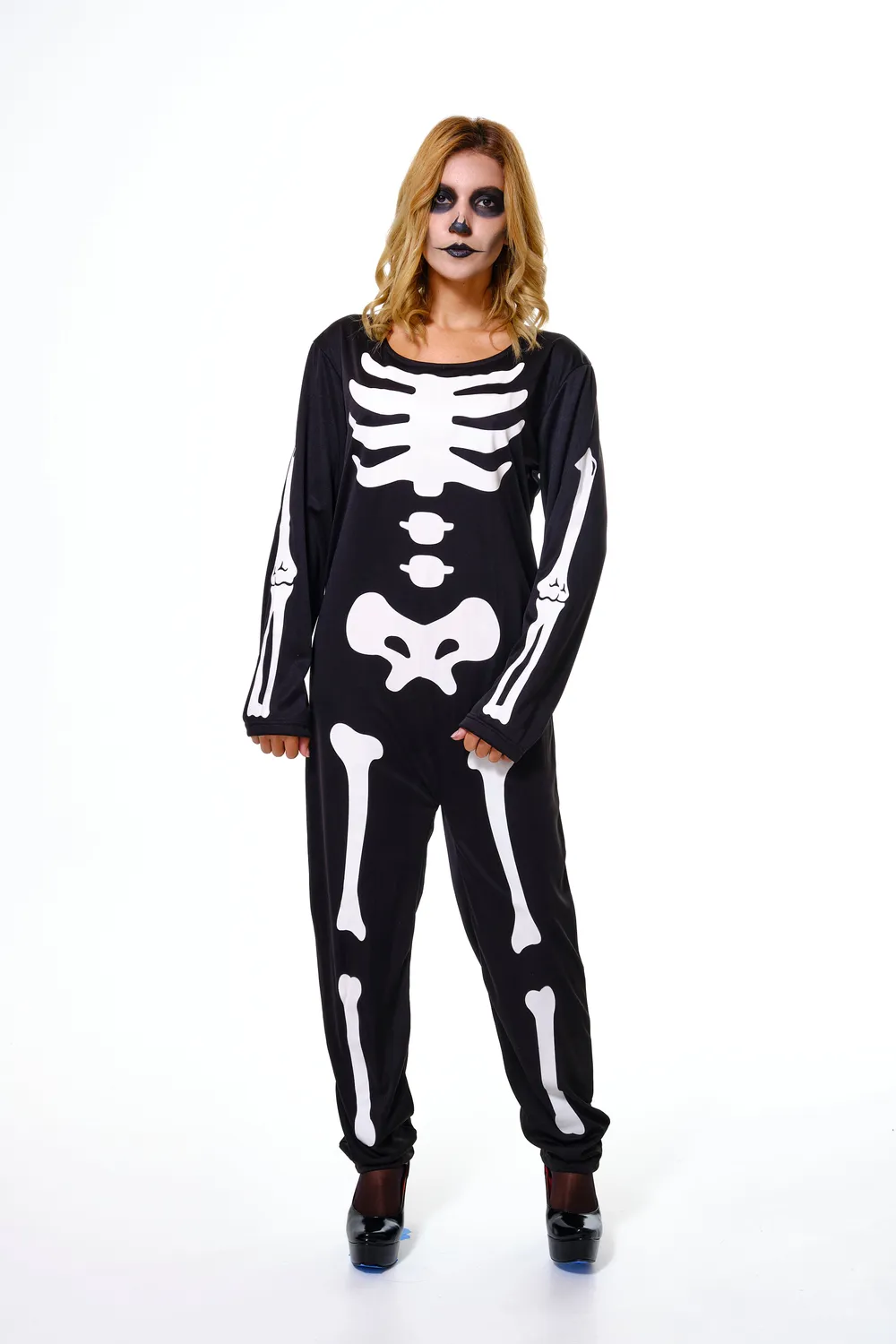 Rubies Skelita Glow costume adulto MST fosforescente