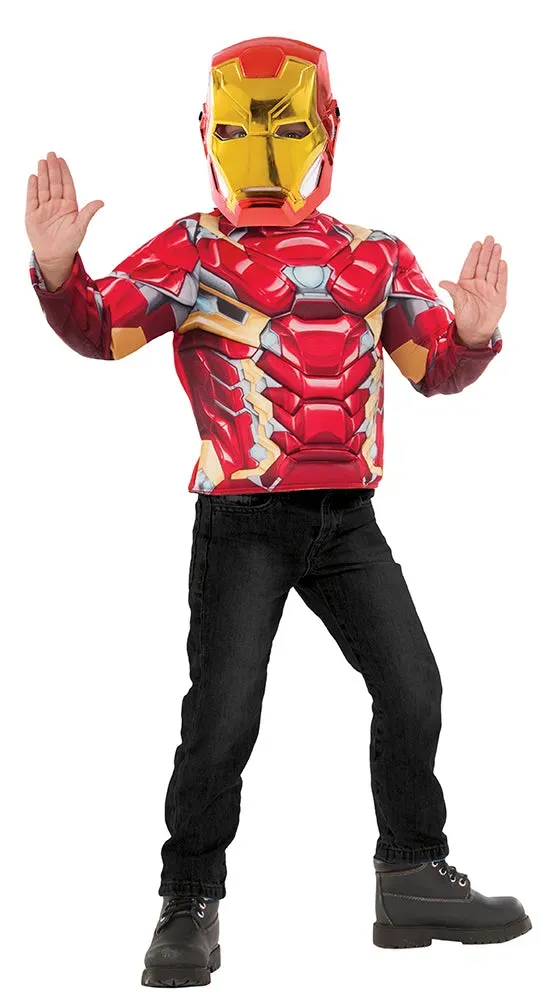 Rubies Iron Man con Pettorale costume bambini OS muscoloso