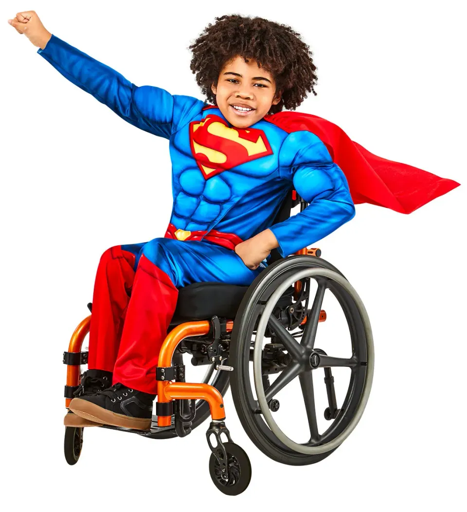 Rubies Superman Adaptive Inf costume bambino blu rosso