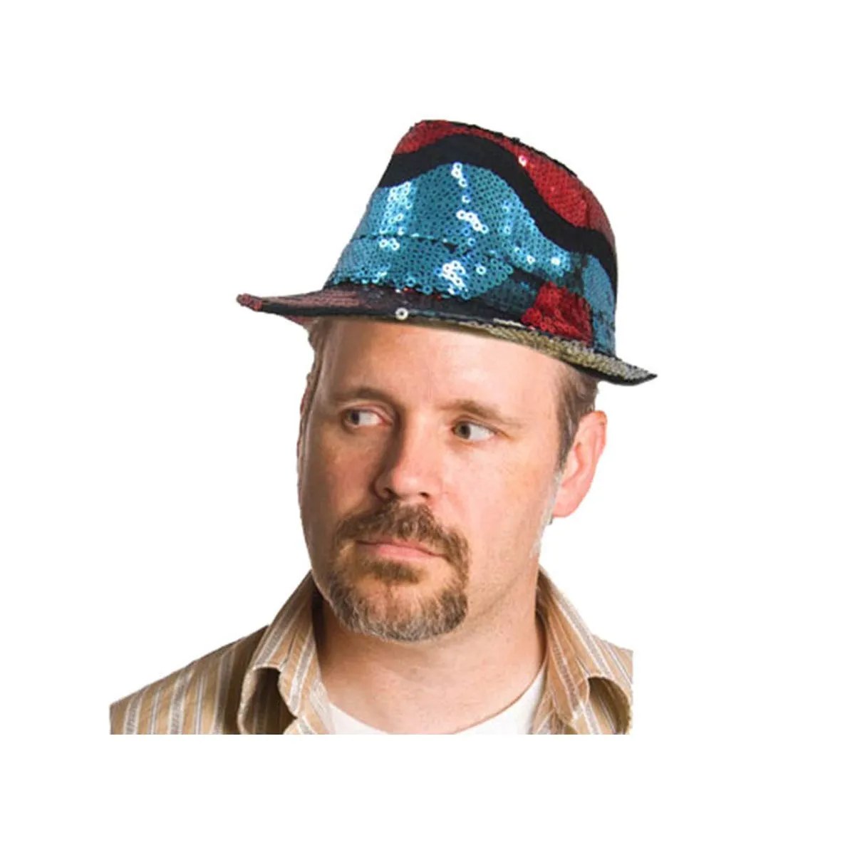 Dress Up America Seailin cappello festa arancione paillettes