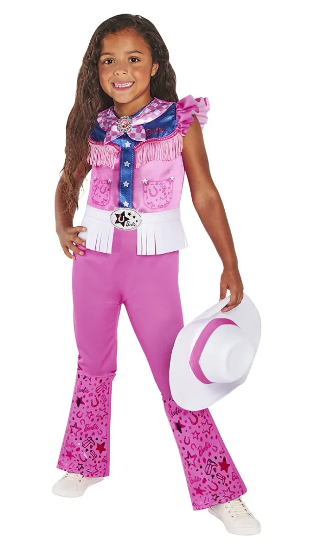 Rubies Barbie Cowgirl Classic costume bambina western