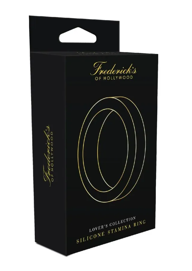 Frederick's Of Hollywood Lover's Stamina Ring anello fallico nero