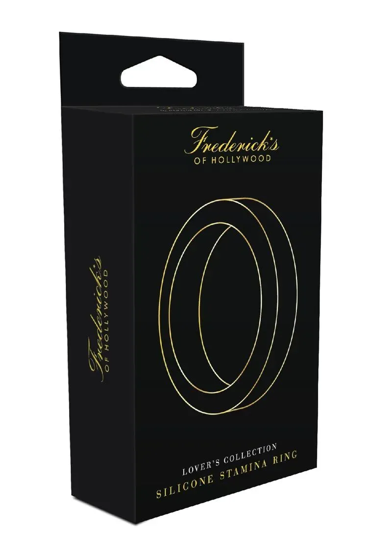 Frederick's Of Hollywood Lover's Stamina Ring anello fallico nero
