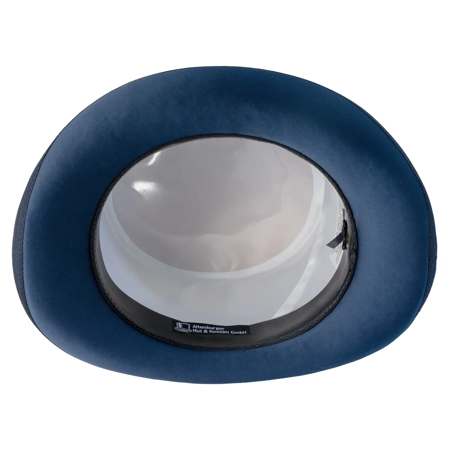 Altenburg Seidenzylinder cilindro raso blu scuro