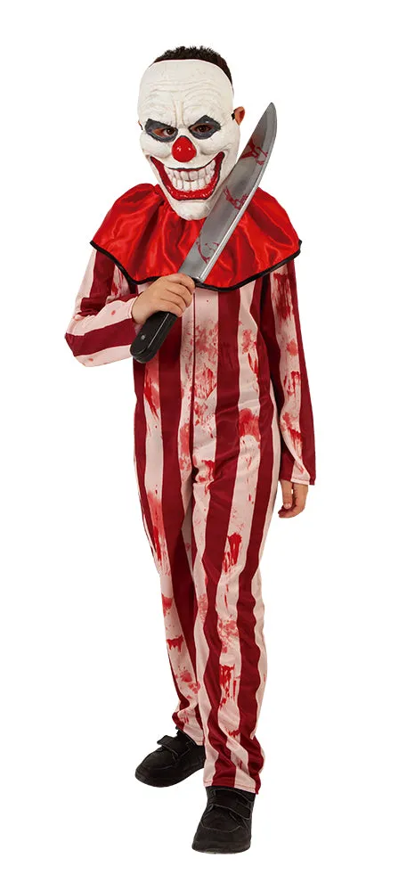 Rubies Clown Pazzo Inf costume bambino con maschera L