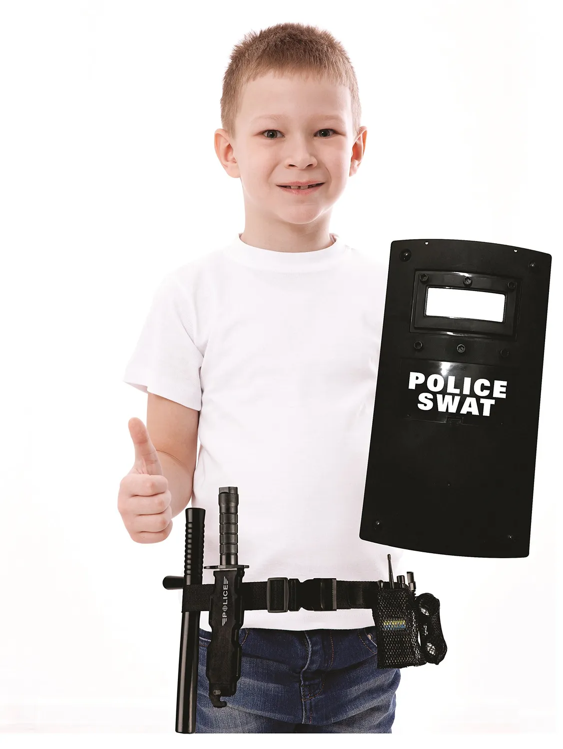 Dress Up America Polizia Set Accessori SWAT Bambino 10 Pezzi