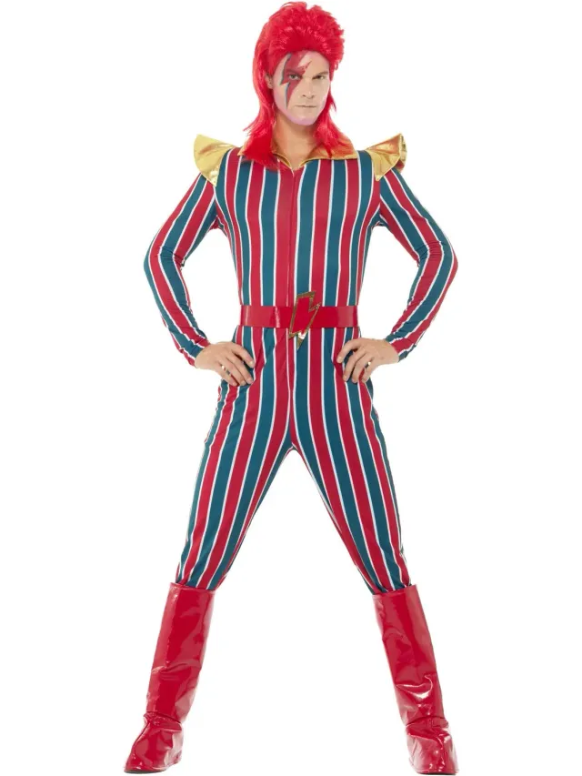Rubies Starman DB costume adulto glam rock