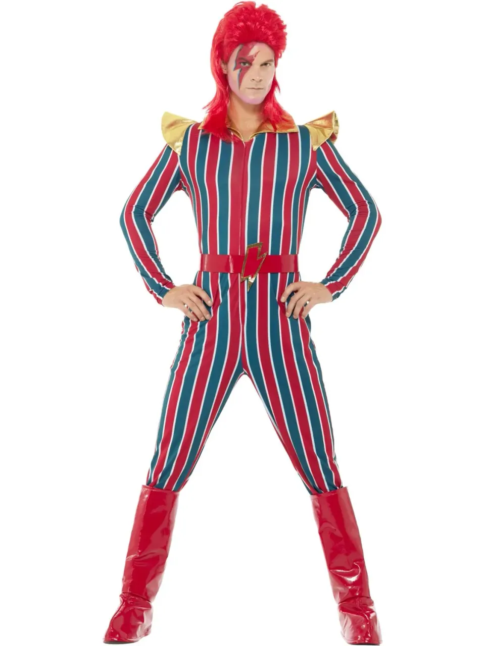 Rubies Starman DB costume adulto glam rock