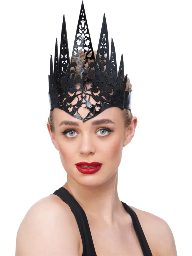 Rubies Regina delle Tenebre diadema adulto nero gotico