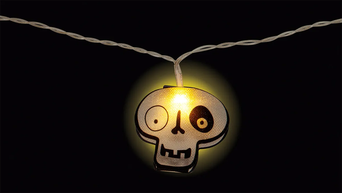 Rubies Teschi Luminosi Ghirlanda Halloween Led