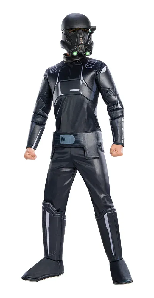 Rubies Star Wars Costume Death Trooper Premium Bambino M