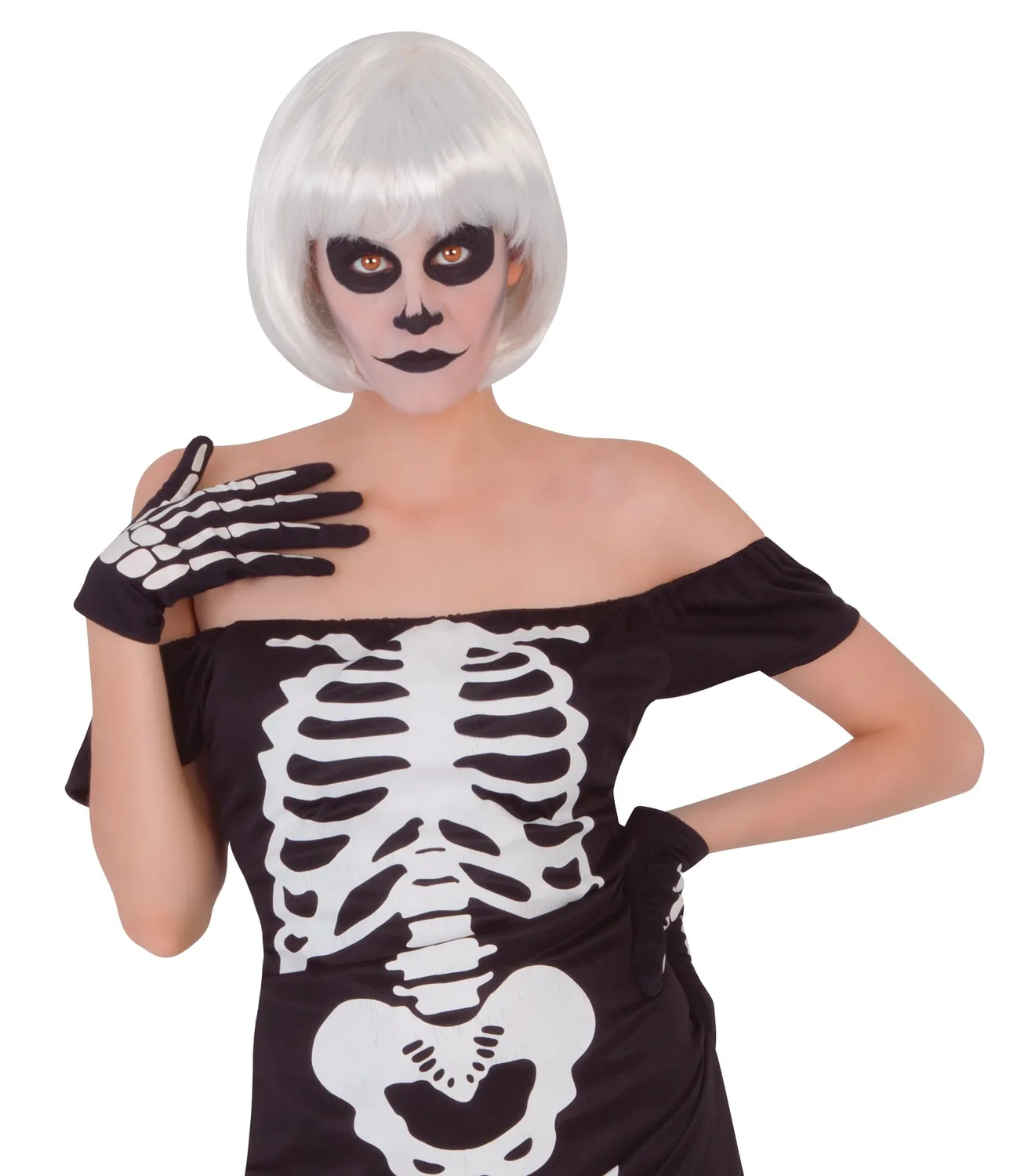 Rubies Miss Skeleton Costume Donna MST scheletro