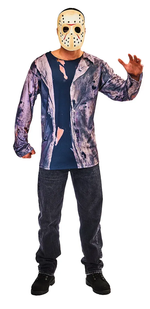 Rubies Jason costume adulto OS horror maschera