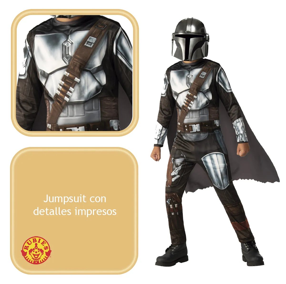 Rubies Mandaloriano Classico costume bimbo Star Wars