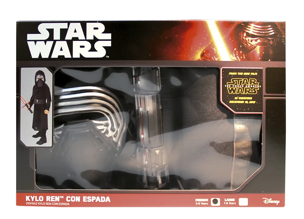 Rubies Kylo Ren costume bambini con spada M
