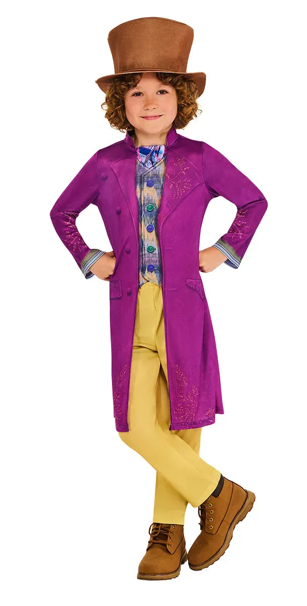 Rubies Willy Wonka Deluxe costume bambino XS S M