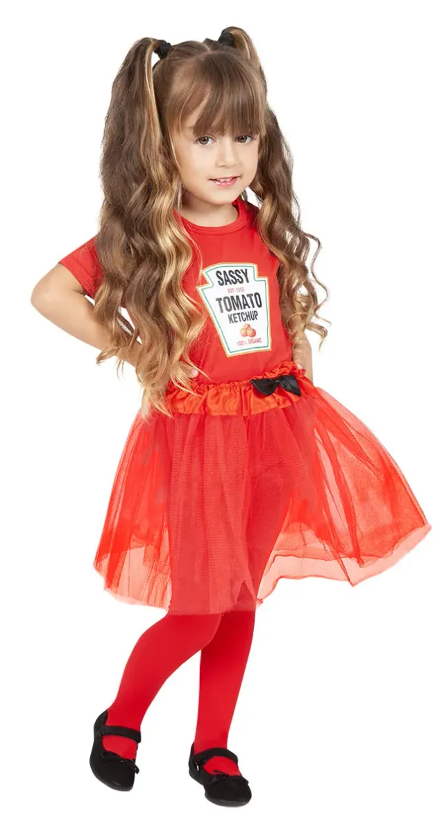 Rubies Baby Ketchup costume bambino 2T bottiglia