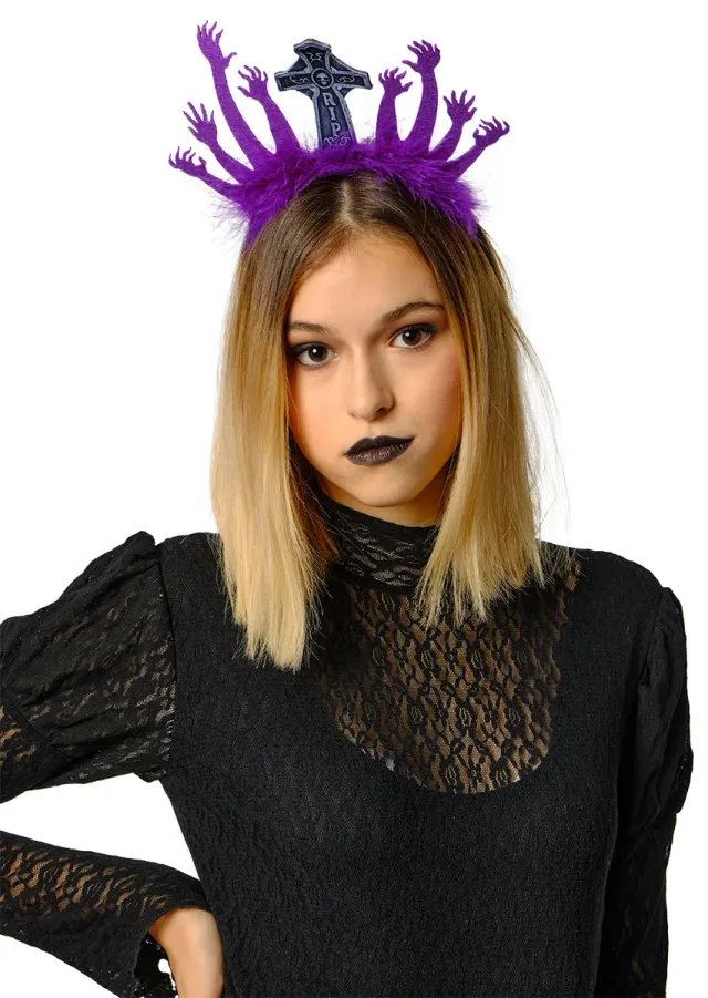 Rubies Muertos Vivientes diadema Halloween 2 assortiti