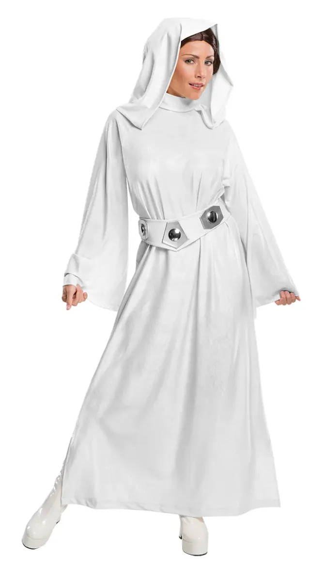 Rubies Principessa Leia Deluxe costume donna bianco S