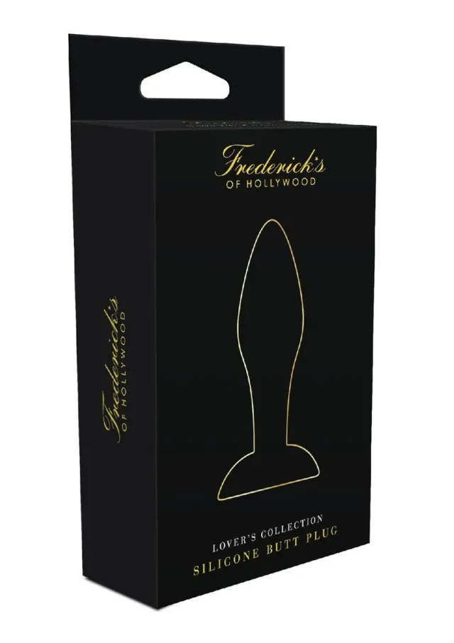 Frederick's of Hollywood Lover's plug anale silicone nero