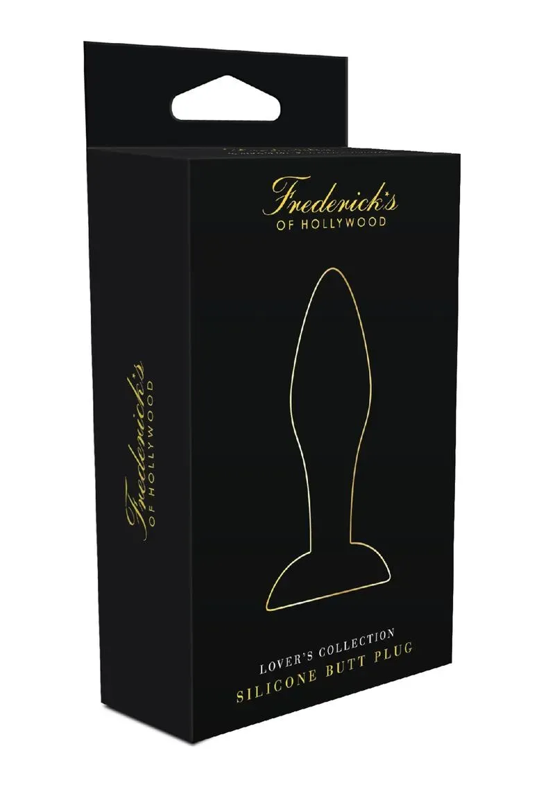 Frederick's of Hollywood Lover's plug anale silicone nero