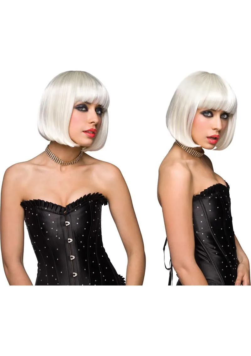 Pleasure Wigs Cici Parrucca Nera Sintetica Regolabile